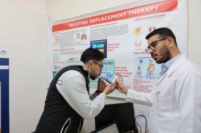 صيدلة عمان العربية تطلق مبادرة (لنتشارك معًا نحو هواء نقي) لتعزيز بيئة جامعية خالية من التدخين