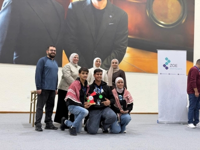 قصة نجاح من الكرك لطلبة بأكاديمية إيزوروبوت كت