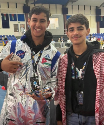 قصة نجاح من الكرك لطلبة بأكاديمية إيزوروبوت كت