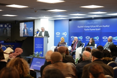 شومان تحتفي بالشاعر والروائي نصر الله بفوزه بجائزة نيوستاد العالمية