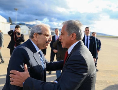 حسان يصل بيروت