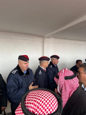 تشييع جثمان اللواء المتقاعد إبراهيم الصرايرة ‏