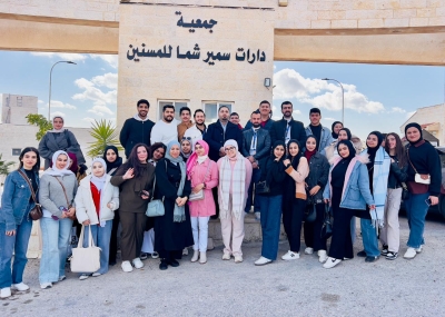 جامعة عمان العربية تُجسد قيم العطاء في زيارة تطوعية إلى دارات سمير شما