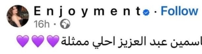 شقيق ياسمين عبدالعزيز يتوعد (مجهول) بعد تشويه سمعتها بصور مسيئة