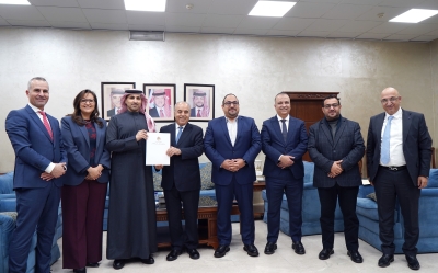 أمنية إحدى شركات Beyon  تسلّم صندوق الطالب الأردني عوائد حصته في الشركة