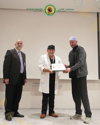 مستشفى الكندي يحتفل بالعيد السابع لمسيرة النجاح والتميز
