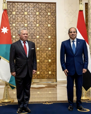 الملك والسيسي يشددان على ضرورة تنفيذ اتفاق وقف الحرب في غزة بجميع مراحله