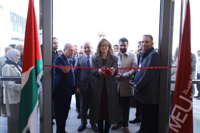 طلبة الشرق الأوسط يظهرون مهاراتهم المعمارية في معرض (MEU بأعين طلبتها) 