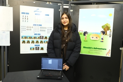 جامعة الشرق الأوسط تختتم معرضًا للرسوم المتحركة