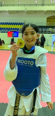 نور الشخانبة تحرز ذهبية بطولة المركز العربي للتايكواندو