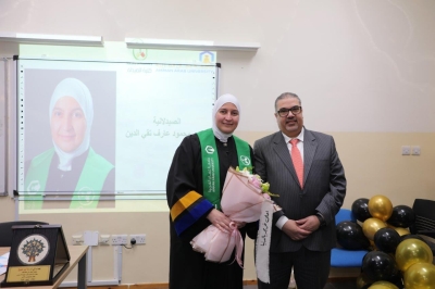 جامعة عمان العربية تحتفي بتخريج الدفعة الأولى من ماجستير اليقظة الدوائية والشؤون التنظيمية - صور
