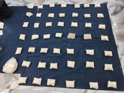 الأردن.. إحباط محاولتي تهريب كمية كبيرة من المخدرات في المنطقة الشرقية - صور