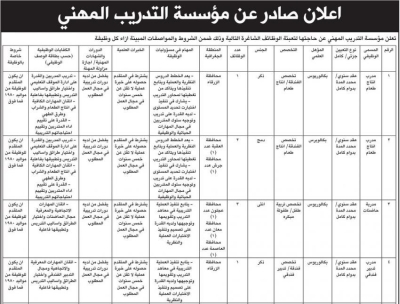 فرص توظيف رسمية.. ودعوات لإجراء مقابلات شخصية (أسماء)