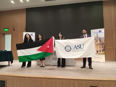 فريق كلية الحقوق من العلوم التطبيقية إلى نهائيات أكسفورد العالمية للمحكمة الصورية 2026