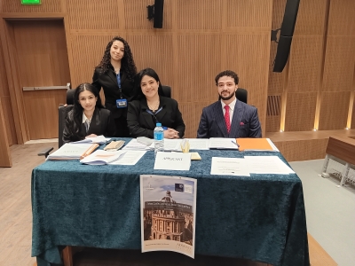 فريق كلية الحقوق من العلوم التطبيقية إلى نهائيات أكسفورد العالمية للمحكمة الصورية 2026