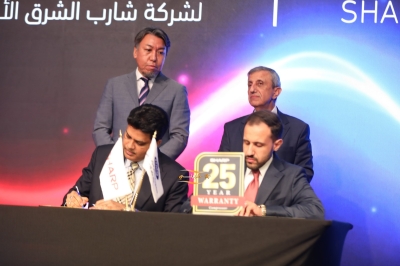 مجموعة حيدر مراد تكشف عن أحدث منتجات شارب في حفل تقني مميز