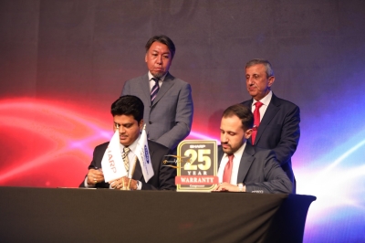 مجموعة حيدر مراد تكشف عن أحدث منتجات شارب في حفل تقني مميز