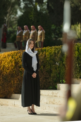 ولي العهد يزور ضريح الملك الحسين