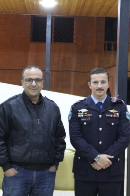 اللواء المتقاعد أبو زيد يحتفل بتخرج نجله محمد من كلية الشرطة في قطر