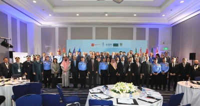  المعايطة يرعى افتتاح ورشة عمل إقليمية حول مكافحة الجريمة العابرة للحدود