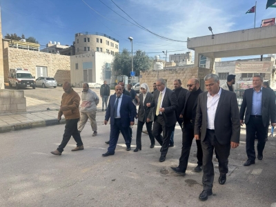 وزير الصحة يتفقد مبنى مستشفى الأميرة بسمة القديم بعد إخلائه