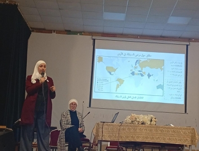 إتمام حملة التوعية بمرض السيلياك في جميع مدارس قصبة عمان