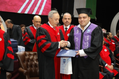 بالصور.. الكباريتي يرعى  اليوم الثاني لإحتفال عمان الاهلية بتخريج طلبة الفصل الاول من الفوج 33