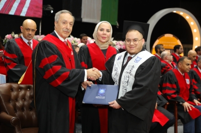 بالصور.. الكباريتي يرعى  اليوم الثاني لإحتفال عمان الاهلية بتخريج طلبة الفصل الاول من الفوج 33