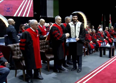 بالصور.. الكباريتي يرعى  اليوم الثاني لإحتفال عمان الاهلية بتخريج طلبة الفصل الاول من الفوج 33