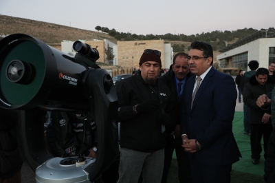 ثبوت هلال شهر رمضان المبارك من جامعة عمان العربية