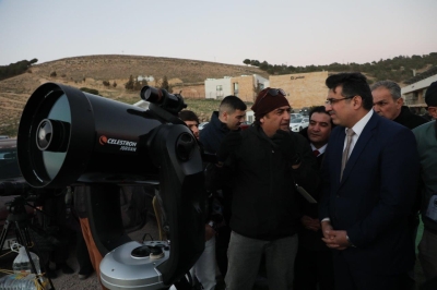جامعة عمان العربية تحتضن فعالية وطنية لرصد هلال شهر رمضان المبارك - صور
