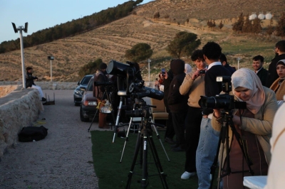 جامعة عمان العربية تحتضن فعالية وطنية لرصد هلال شهر رمضان المبارك - صور