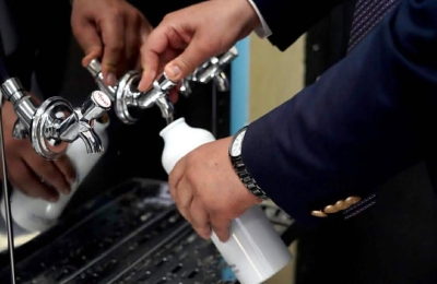 الأردن..افتتاح محطة لتحلية المياه في مدرسة الروضة بالقطرانة - صور