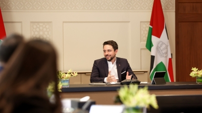 ولي العهد يترأس اجتماعًا لتطوير قطاع التكنولوجيا المالية وتعزيز مكانة الأردن إقليميا