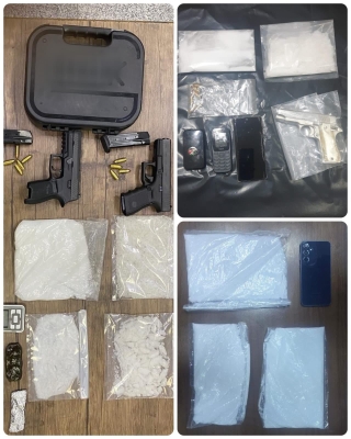 الاردن.. القبض على ١٨ تاجراً ومروجاً للمخدرات وضبط كمّيات كبيرة من المواد المخدرة والأسلحة النارية - صور