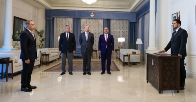 أمام جعفر حسان.. أداء القسم لرؤساء وأعضاء مفوضيات حكومية بعد تعيينهم بإرادة ملكية