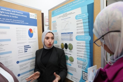 صيدلة عمان العربية تنظم عرضًا لمشاريع طلبة الصيدلة البحثية ضمن نهج التعليم القائم على المشاريع
