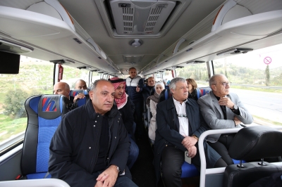 اطلاق مسار الباص السريع بين عمّان والسلط