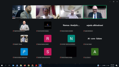 الدكتور العياصرة من عمان العربية يشارك في الهاكاثون الوطني الرقمي الأول على مستوى الجامعات الأردنية