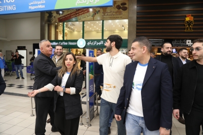 هايبرماكس الأردن توقع شراكة مع نجم المنتخب الوطني يزن النعيمات لدعم 