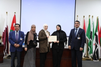 كلية الهندسة تتوج بلقب النسخة الثانية من مسابقة (بنك المعلومات) في جامعة عمان العربية
