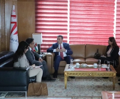 السفير الأردني في تونس يزور مركز النهوض بالصادرات ويبحث تعزيز التبادل التجاري والاقتصادي