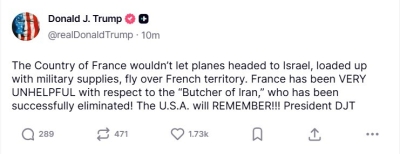 ترمب لبريطانيا وفرنسا: اذهبوا لهرمز بأنفسكم .. لن نساعدكم بعد اليوم