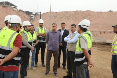 الفراية يتفقد تجديد مركز حدود الدرة