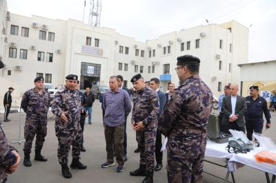 الفراية يتفقد تجديد مركز حدود الدرة