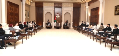 وفد اتحاد البرلمان الطلابي في 