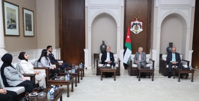 وفد اتحاد البرلمان الطلابي في 