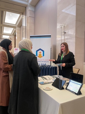 كلية الصيدلة في (عمان العربية) تمثل دورها الريادي في مؤتمر تكامل التعليم بالأردن