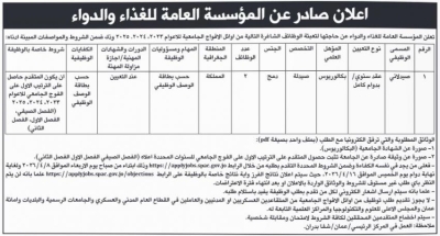 وظائف حكومية شاغرة .. ومدعوون للتعيين - اسماء