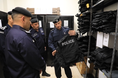 المعايطة يفتتح مركز أمن ناعور الجنوبي ومركز دفاع مدني أم البساتين